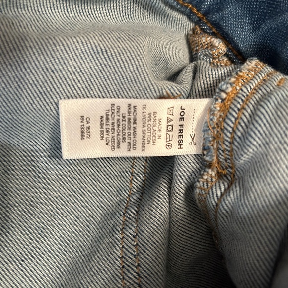 EUC Joe Fresh Denim Joggers, Size 32, Med Blue. - Picture 6 of 7